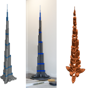 BJKH828 Tower Model Kit / Torony Model Készlet